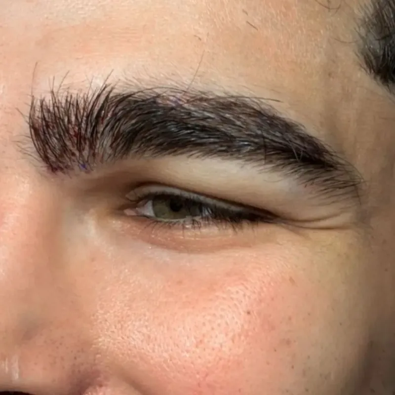 Cejas con técnica Long Hair